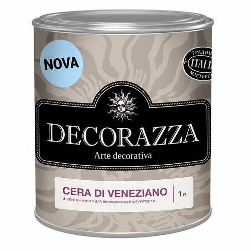 фото Воск для венецианской декоративной штукатурки decorazza cera di veneziano nova (1л)