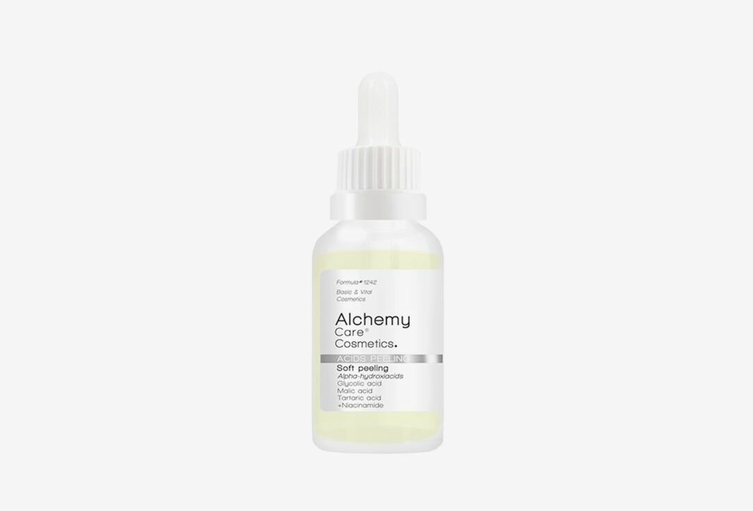 Отшелушивающая сыворотка-пилинг для лица ALCHEMY CARE Soft peeling 30 мл