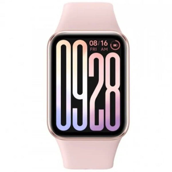 Умный браслет Xiaomi Mi Smart Band 9 Pro, AMOLED дисплей, розовый, 43мм — фото 1