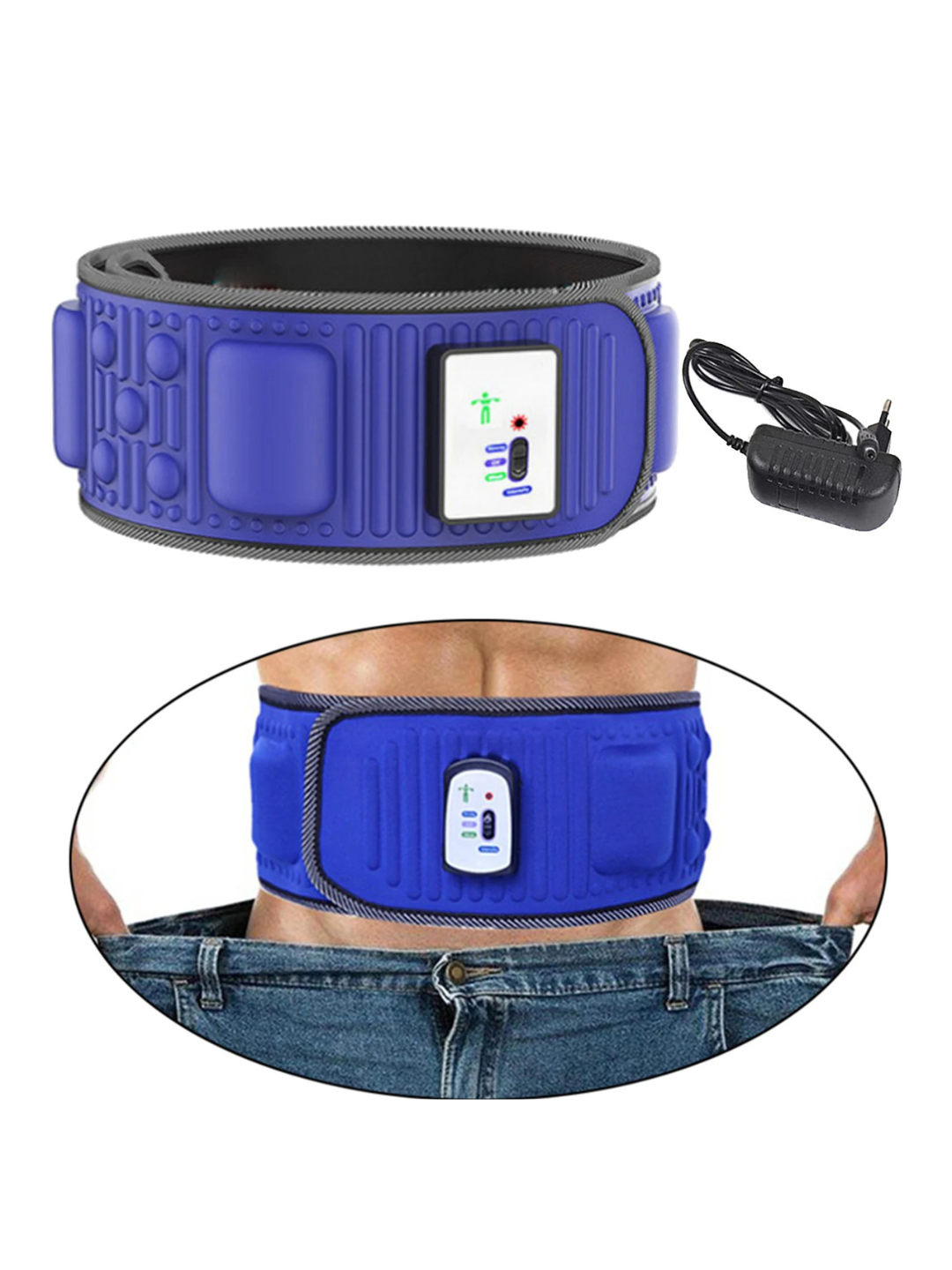 Вибрационный массажный пояс для похудения, расслабления мышц и улучшения кровообращения