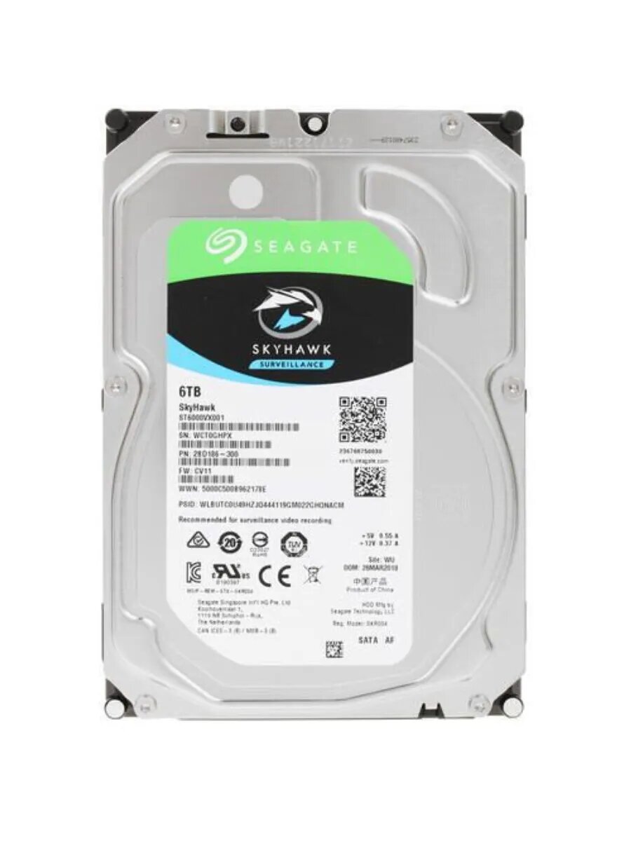6 ТБ SkyHawk Surveillance ST6000VX001 5900 об/мин