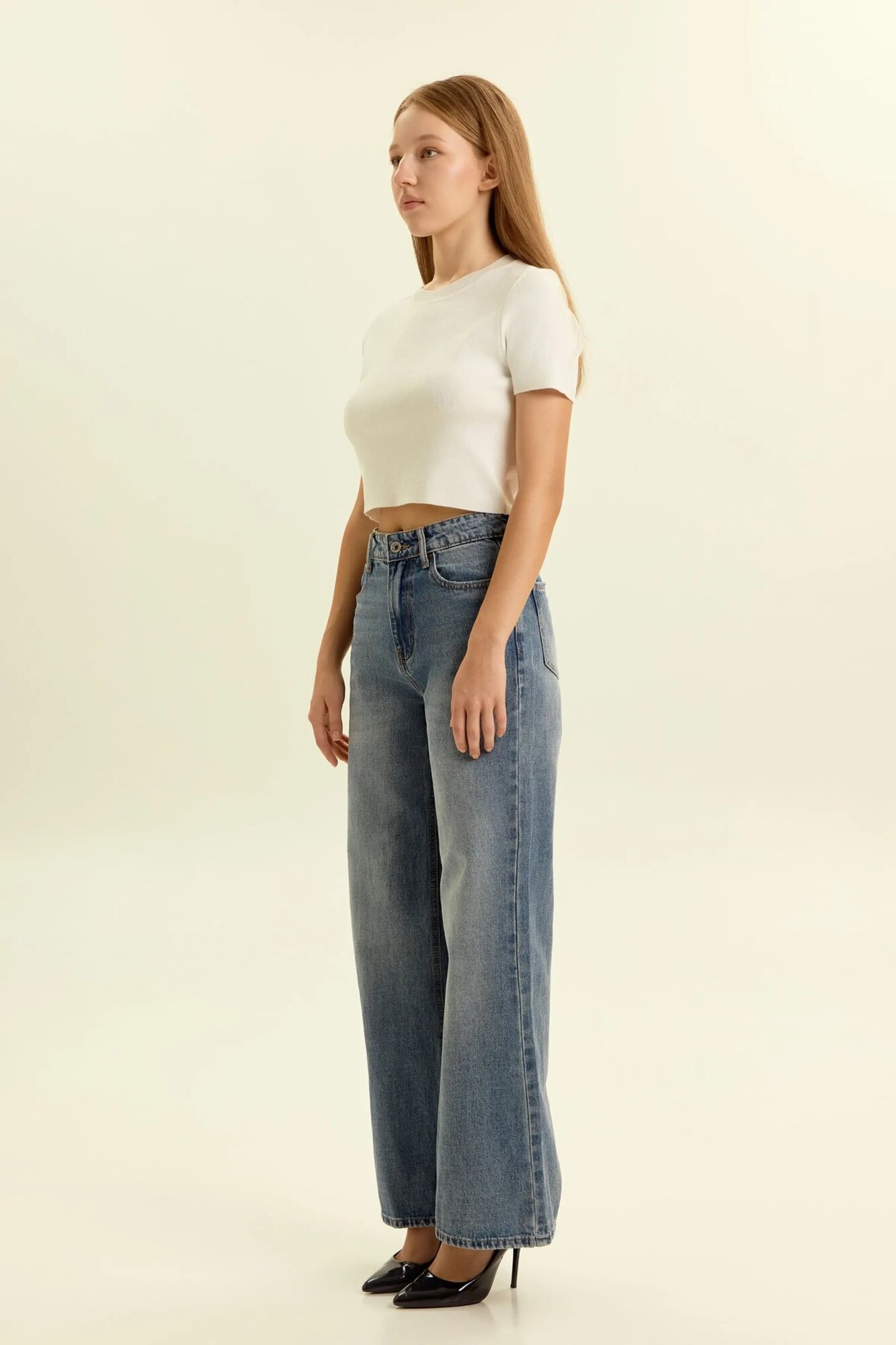 Джинсы Selfie, размер 28, голубой — фото 1