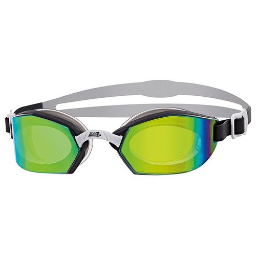 фото Очки для плавания zoggs ultima air titanium, зеркальный/белый