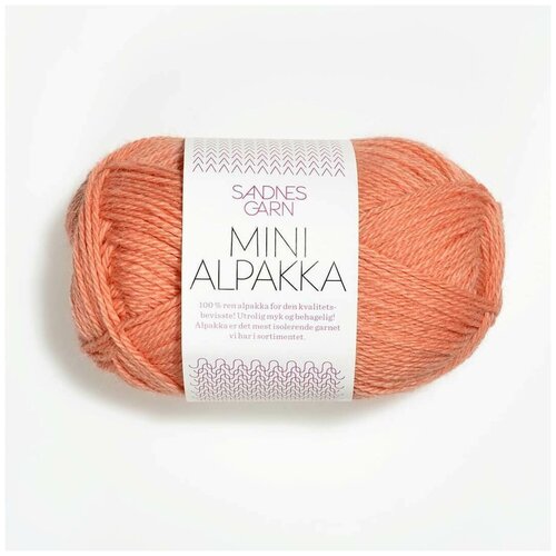 Пряжа MINI ALPAKKA 3514 Peach