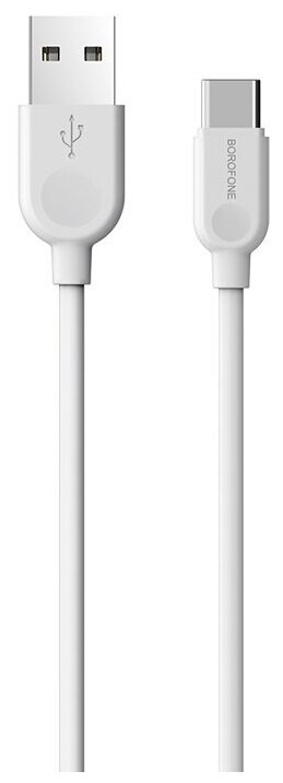 Кабель USB Type-C Borofone BX14 (1 метр) <белый>