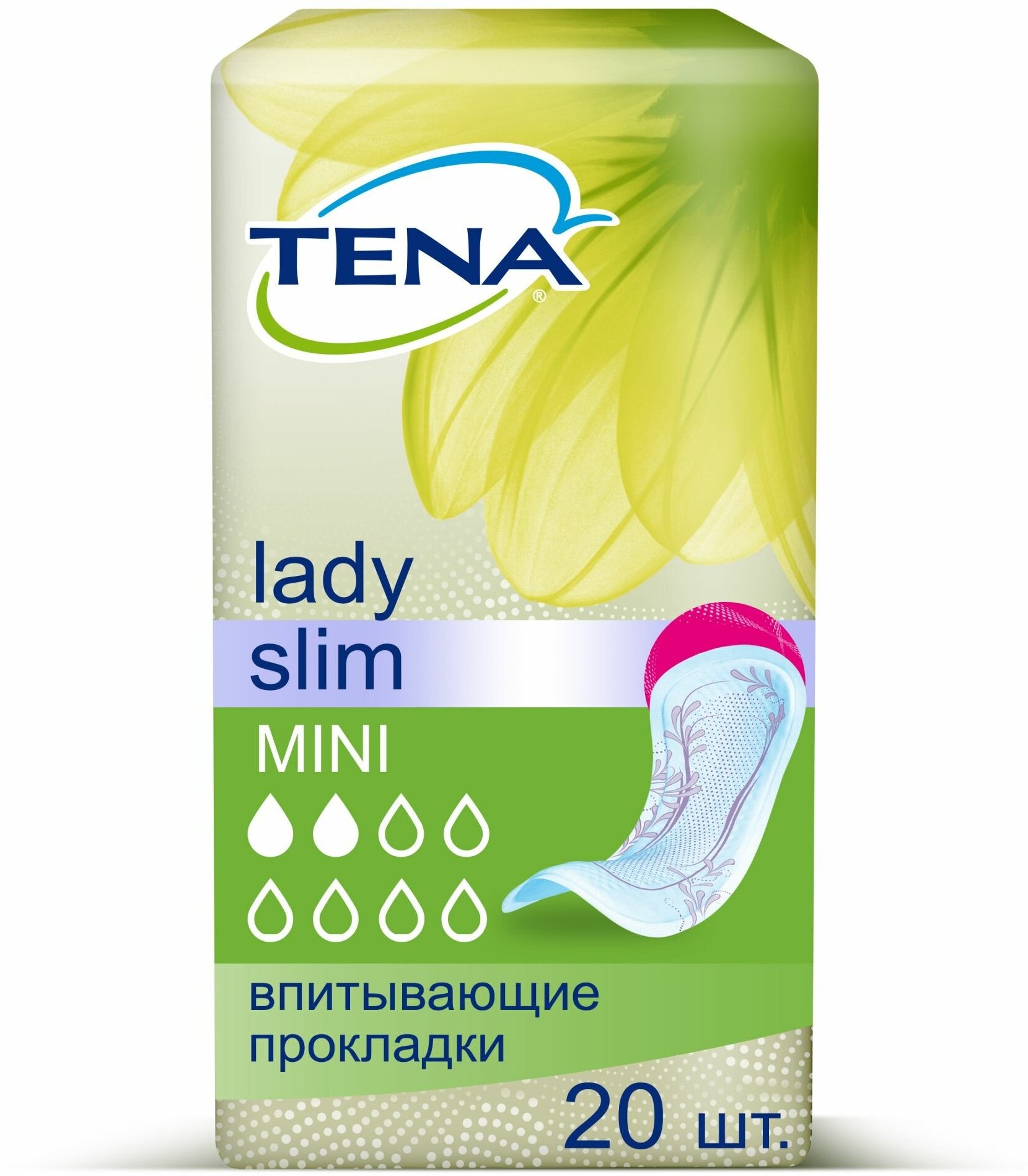 Урологические прокладки TENA Lady Slim Mini, 20 шт. - фото №19