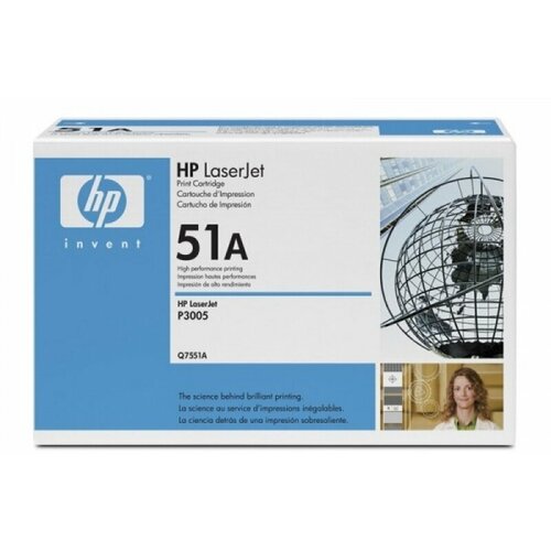 Картридж HP Q7551, черный картридж netproduct n q7551x для hp lj p3005 m3027mfp m3035mfp 13k 15005020