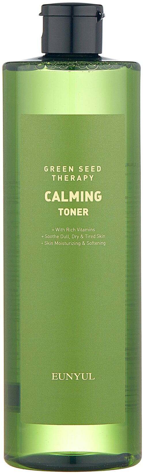 Eunyul Тонер успокаивающий Green Seed Therapy Calming, 500 мл
