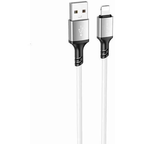 Кабель USB iPhone Lightning Borofone BX83 <белый> дата кабель borofone bx23 usb lightning 1 м белый