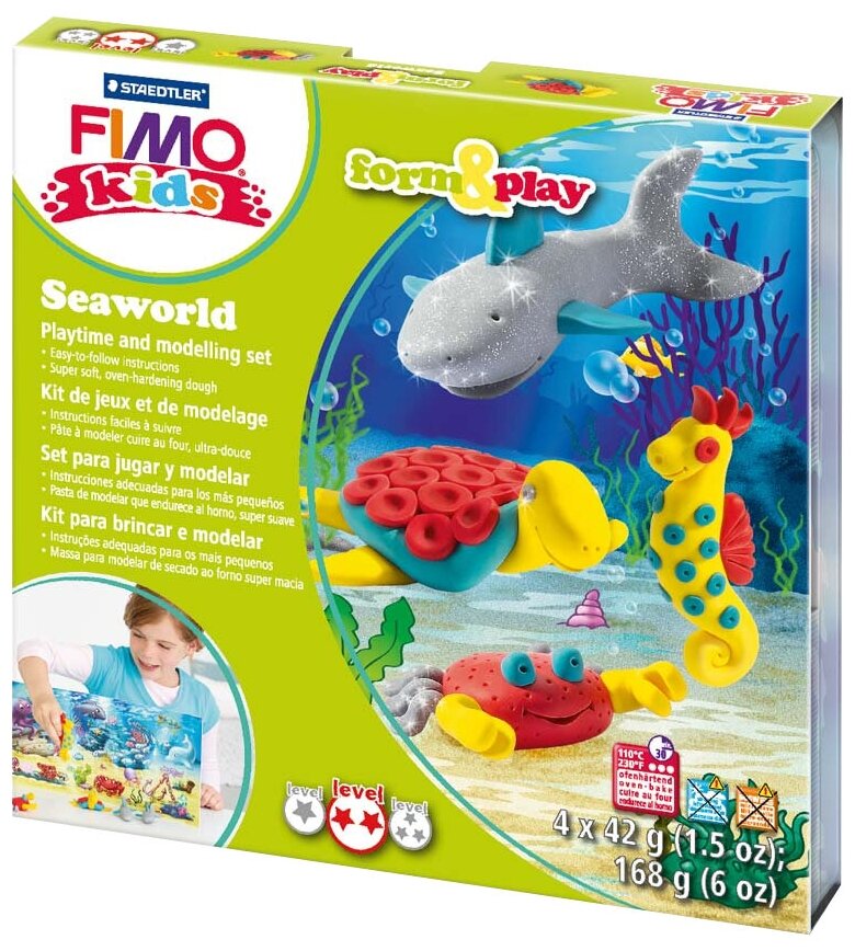 Набор для детей FIMO kids farm&play «Подводный мир»