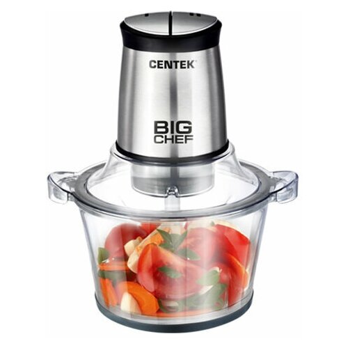 Измельчитель Centek CT-1394 стекло 600 Вт 15 л серебристый 521200₽