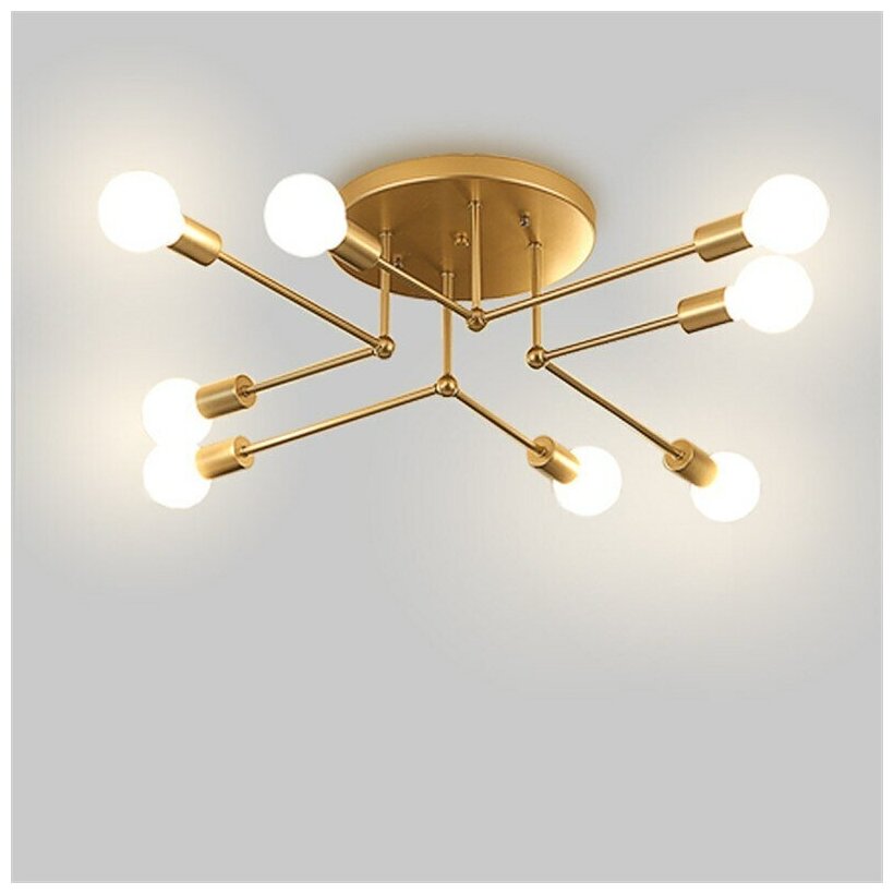 фото Подвесной светильник, люстра подвесная потолочная лофт модерн E27