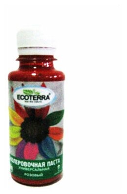 Паста колеровочная ECOTERRA розовый N9 0,1л, арт. ЭК000116076