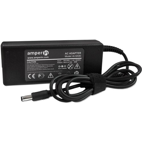 Блок питания Amperin AI-SA90 для ноутбуков Samsung 19V 4.74A 5pin блок питания сетевой адаптер amperin ai hp90g для ноутбуков hp 19v 4 74a 5 5x2 5mm