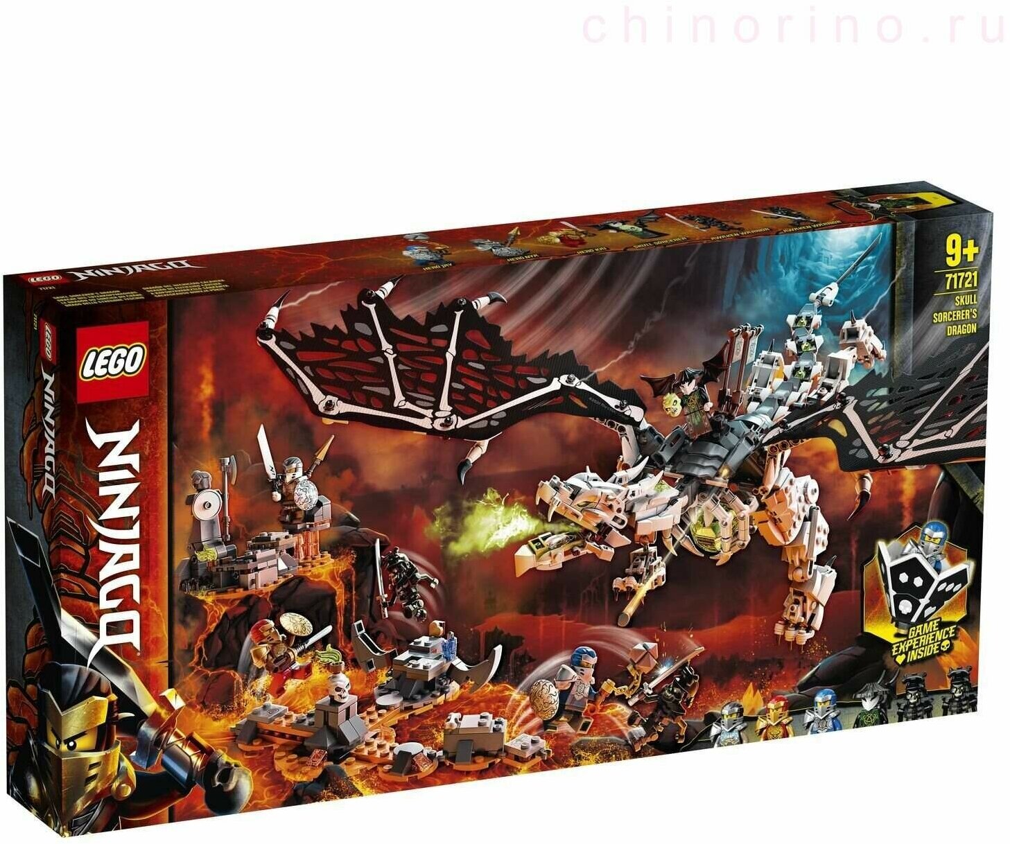 Конструктор LEGO Ninjago 71721 Дракон чародея-скелета