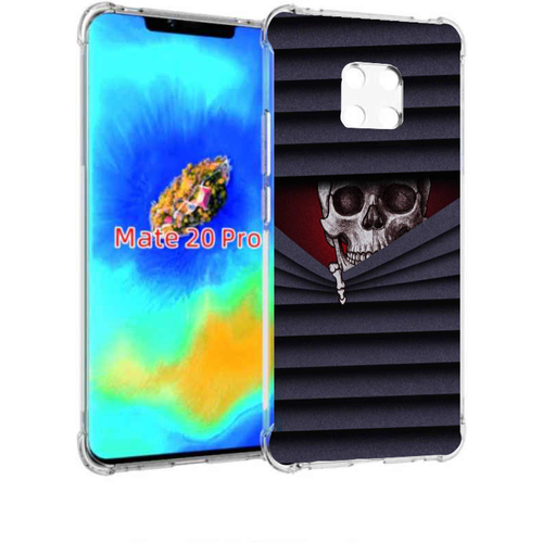 Чехол задняя панель накладка бампер MyPads подглядываю для Huawei Mate 20 Pro/Mate 20 RS 6.39