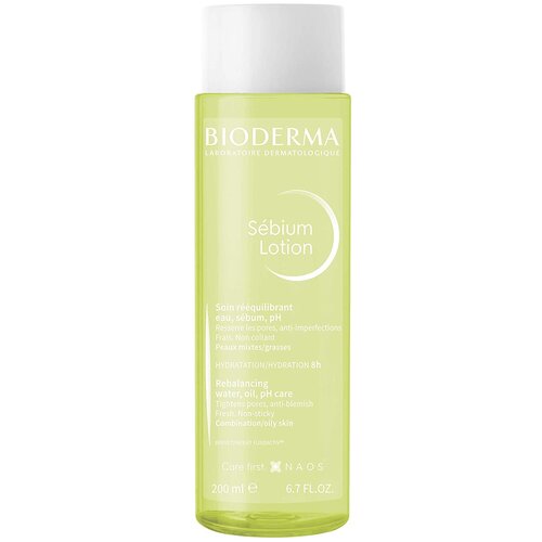 Bioderma Sebium Lotion Увлажняющий лосьон с глицерином, 200 мл.