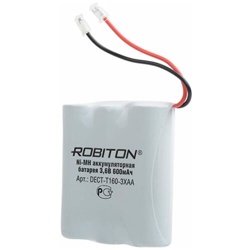 Аккумуляторные батарейки Robiton DECT-T160-3XAA PH1 аккумуляторная батарея dect t157 3x2 3aa robiton