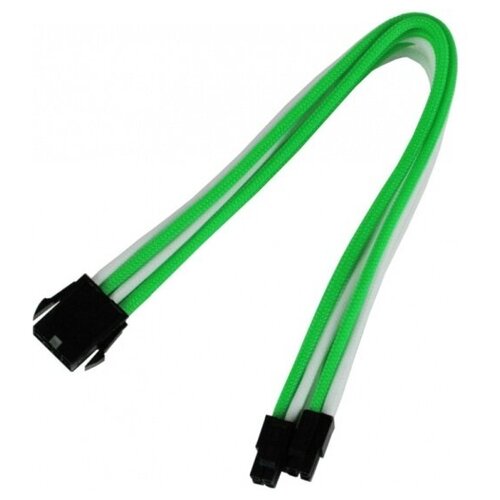 Аксессуар Удлинитель Nanoxia 8-pin EPS 30cm Green-White NX8PV3EGW удлинитель nanoxia 8 pin eps 30см зеленый белый nx8pv3egw