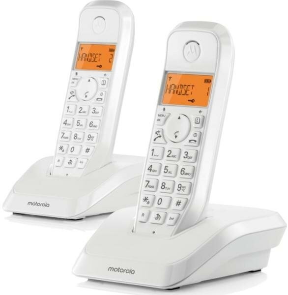 Р/Телефон Dect Motorola S1202 белый