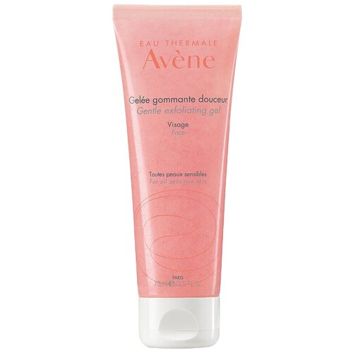 AVENE гель-эксфолиатор для лица Gentle Exfoliating Gel, 75 мл avene мягкий отшелушивающий гель для лица eau thermale gentle exfoliating scrub c02463 75 мл