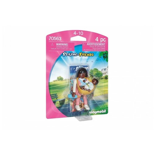 фото Набор с элементами конструктора playmobil playmo-friends 70563 мама с ребенком в слинге