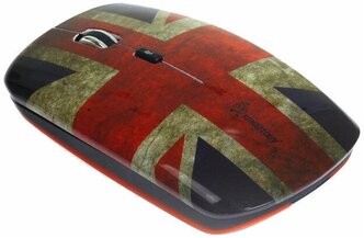 Беспроводная мышь SmartBuy SBM-327AG-BF-FC British Flag Full-Color Print Blue-Red USB