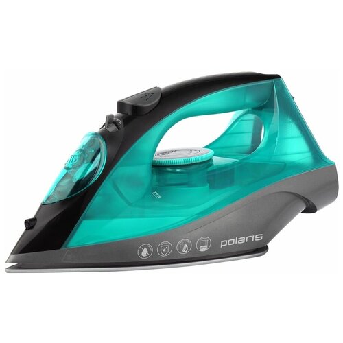 Утюг Polaris PIR 2430K 2400Вт бирюзовый черный 421000₽