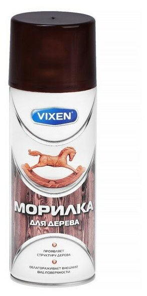 Морилка для дерева VIXEN, орегон, аэрозоль 520 мл VX-91005