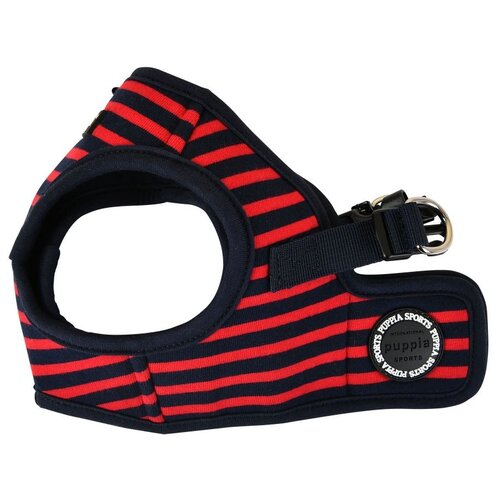 Шлейка Puppia Briton harness B, обхват шеи 26 см, красный, S
