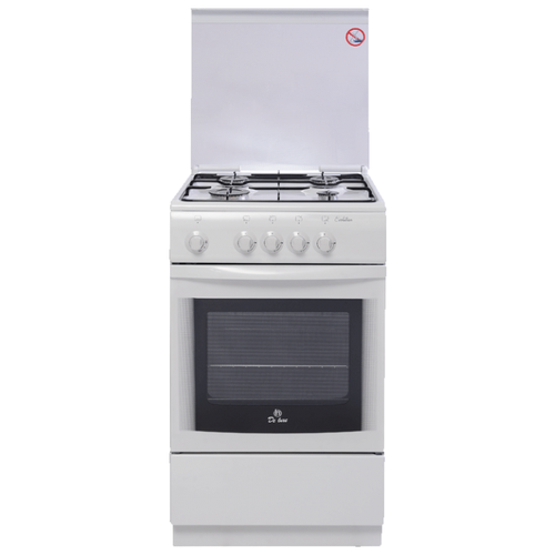 Газовая плита De Luxe 5040.37г(кр) белый