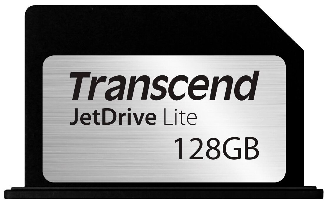 Карта памяти Transcend JetDrive Lite 330 128 ГБ Class 10, V10, A1, UHS-I U1, R/W 95/60 МБ/с, 1 шт., черный