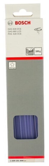 Полимерная сварочная проволока для термопистолетов, твердый ПВХ прозрачный 4мм BOSCH 1609201808 - фотография № 3