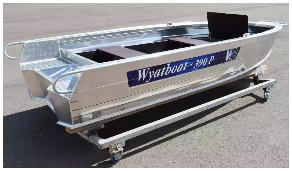 Алюминиевая моторная лодка Wyatboat-390Р FISH