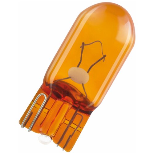 Лампа 12V WY5W W2.1x9.5d желтая бесцокольная Amber HNG 12350