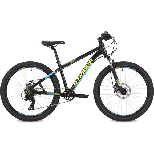 Велосипед STINGER 24 BOXXER EVO черный алюминий размер 14 2930000₽