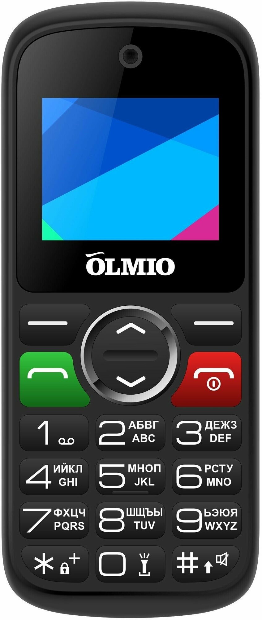 Мобильный телефон Olmio C18 Olmio (черный) - фото №16