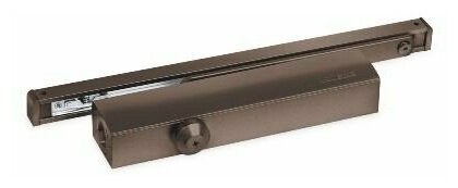 Доводчик дверной NOTEDO DC-045-155 SL+HO+DA+BC (Коричневый RAL8016)