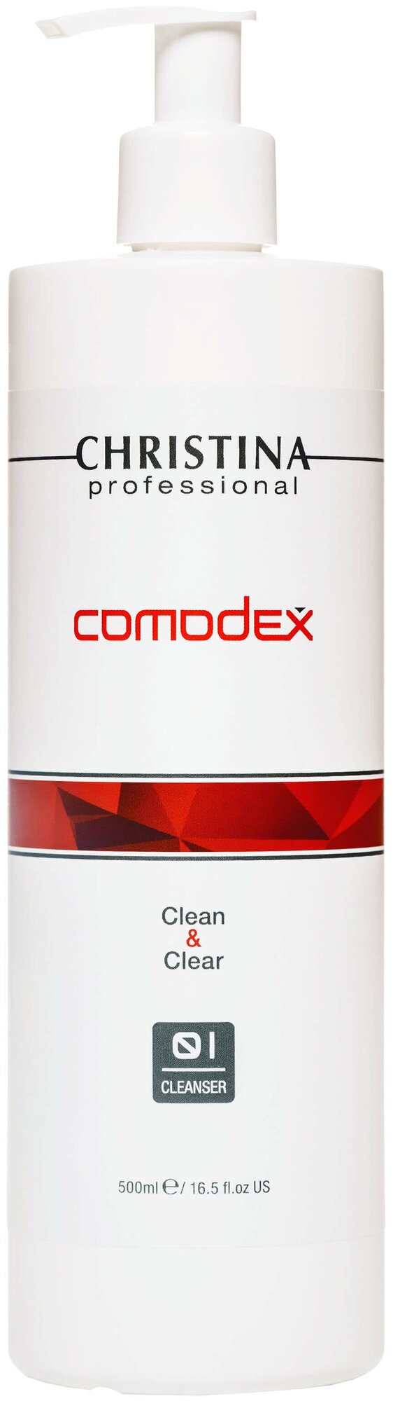 Christina Comodex Clean & Clear Cleanser (Очищающий гель (Шаг 1)), 500 мл