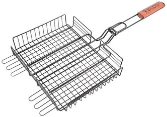 Решетка для барбекю ECOS-22139D с антипригарным покрытием, размер 31x24x5см (999631)
