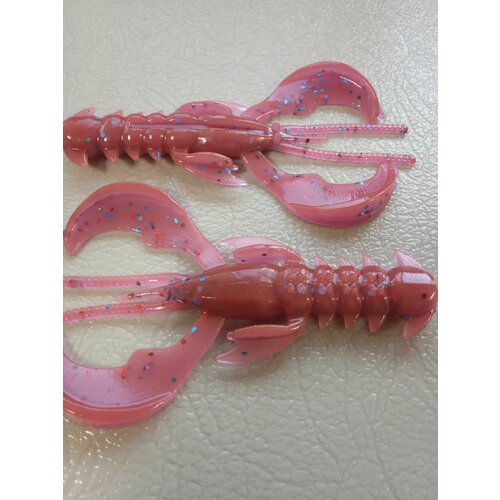 Силиконовая приманка мягкая Рак (Yabby) 80 мм, Пион (Pion) 5 шт. уп.