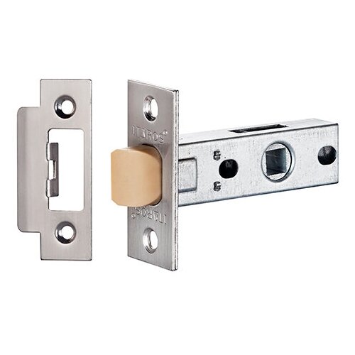 Защелка межкомнатная PVC ITAROS 6-45 белый никель SN 720₽