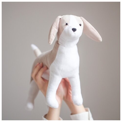 фото Набор для шитья арт узор мягкая игрушка, "плюшевая собачка чаффи", 18,5*22,8*2,5 см