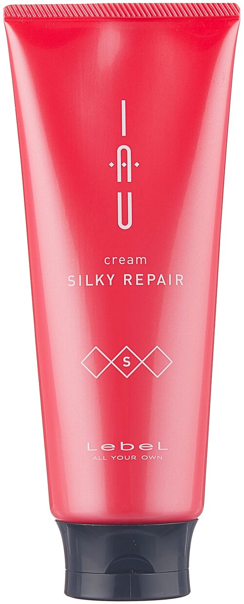 Lebel Cosmetics Аромакрем шелковистой текстуры для укрепления волос IAU cream Silky Repair, 200 г, 200 мл, туба