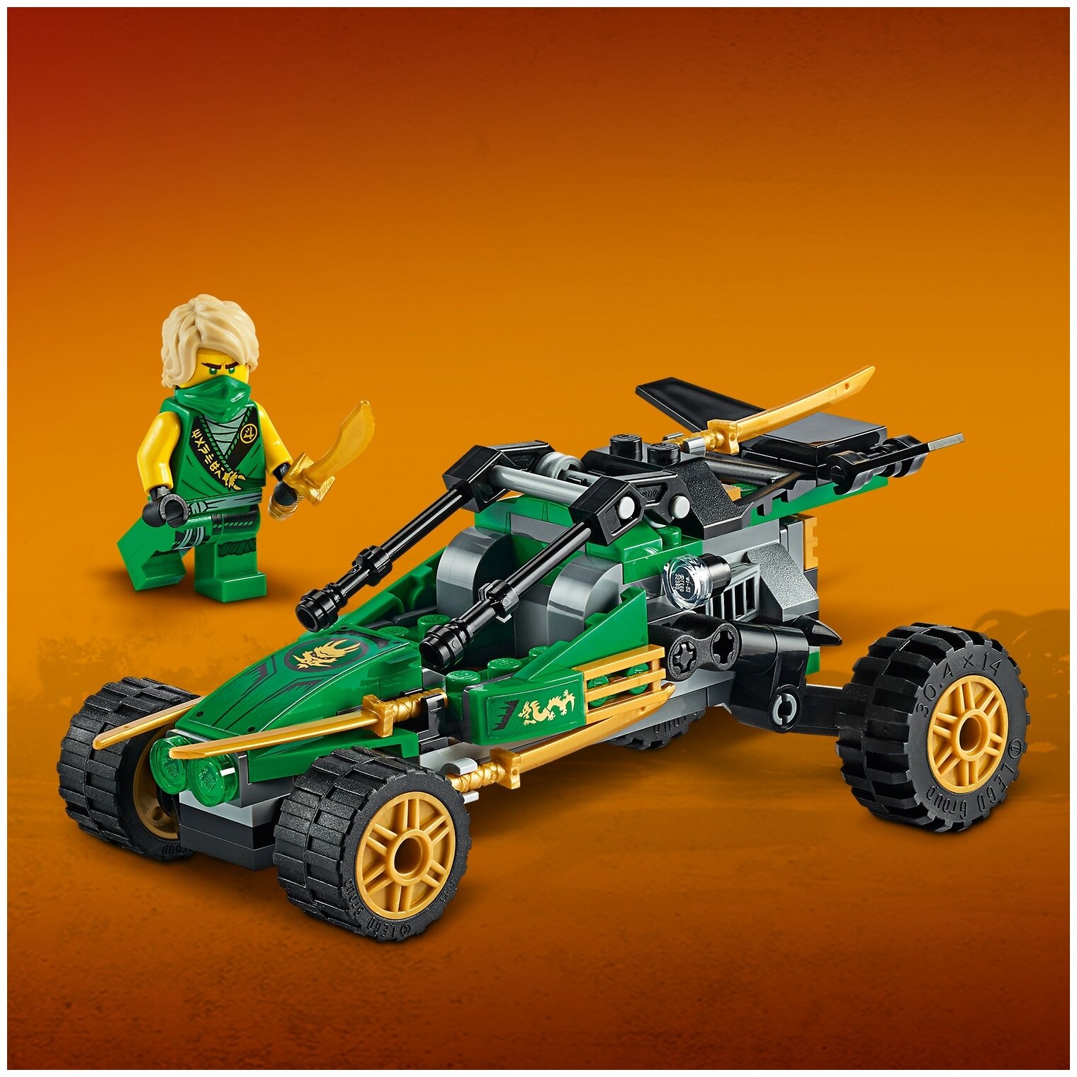 Конструктор LEGO Ninjago 71700 Тропический внедорожник