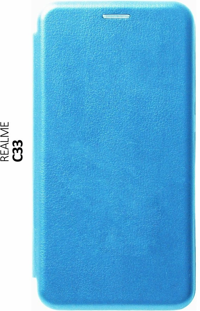 Чехол-книжка на realme C33, Рилми С33 Book Art Jack синий