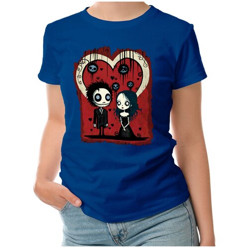 фото Футболка roly, размер l, синий