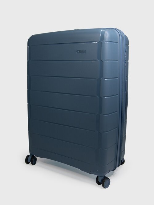 Чемодан American Tourister, 112 л, размер XL, синий