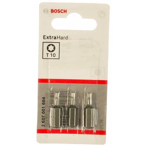 Bosch 2607001604 3 БИТ 25ММ TORX T10 XH