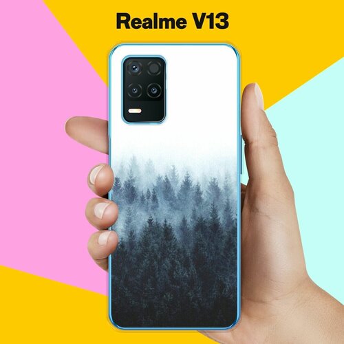 Силиконовый чехол на realme V13 Пейзаж 40 / для Реалми Ви 13 5 Джи силиконовый чехол на realme 5 пейзаж 13 для реалми 5